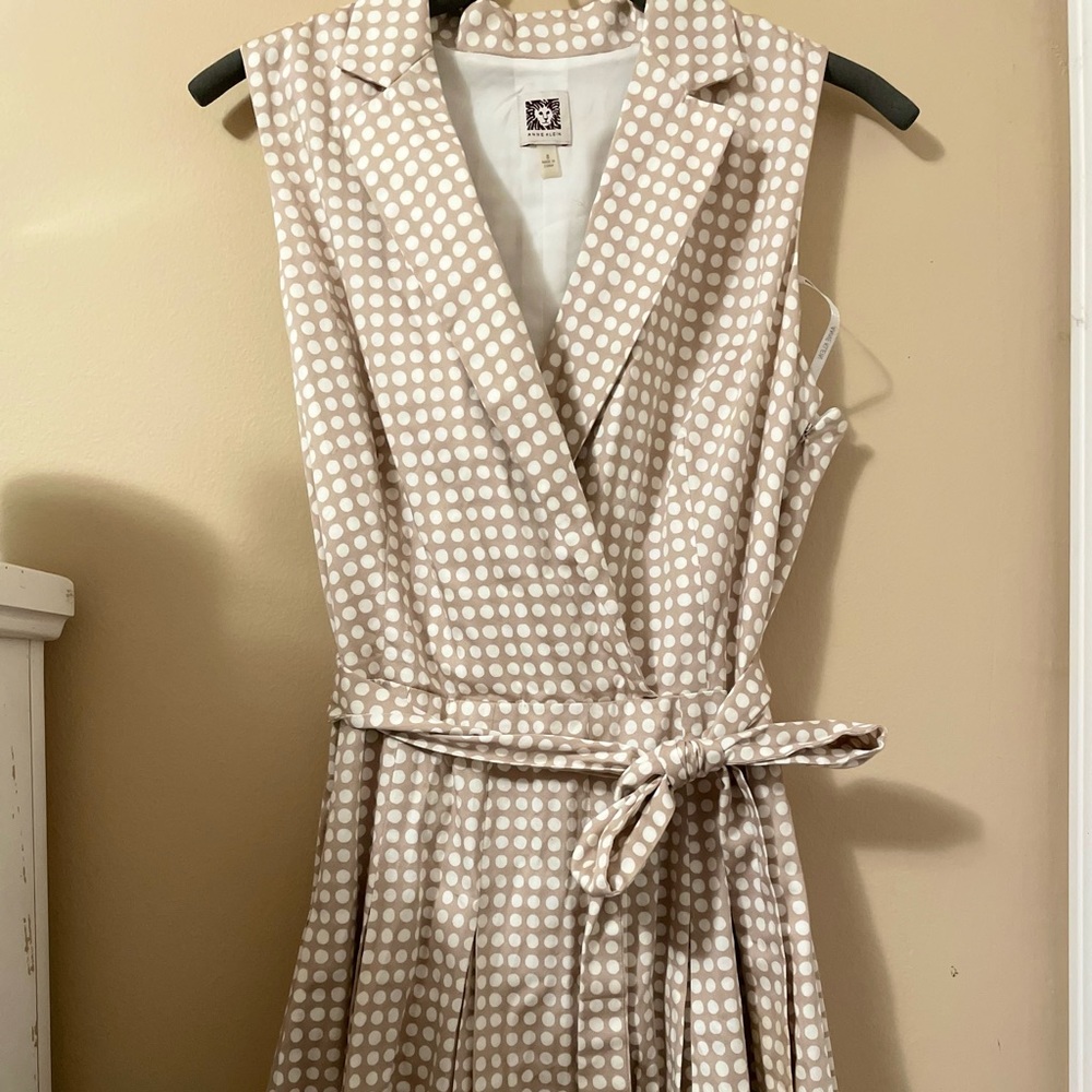 Anne Klein Dress Crème color